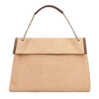 Orciani Shoulder Bags, female, Beige, Size: ONE SIZE Venus Zanzibar Large Shoulder Bag