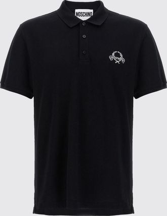 Moschino Polo Shirt MOSCHINO COUTURE Men color Black