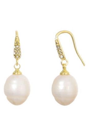 Adornia Freshwater Pearl Drop Earrings in Gold/White at Nordstrom Rack