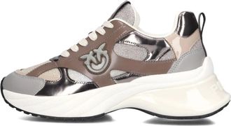 Pinko Pinko, Schoenen, Dames, Bruin, 37 EU, Wol, Bruine Sneakers Ariel 15