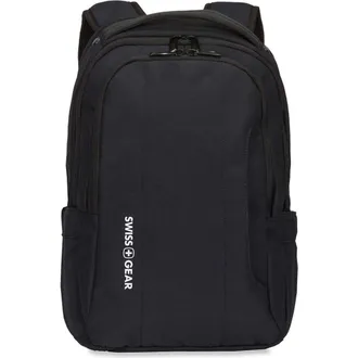 SwissGear Travel Gear 3573 Laptop Backpack in Black/white at Nordstrom Rack