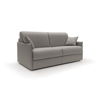 Divani.Store Evans Sof&aacute; Cama Convertible En Tela Impermeable 149 Cm (mat. 120x197) Taupe