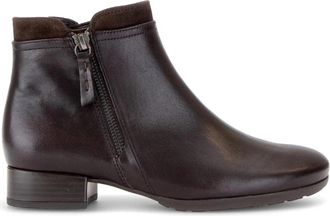 Gabor Enkellaarsjes - Dames - Enkellaarsjes - Bruin - 38 1/2 EU - Leer - Schoenen
