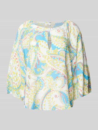 s.Oliver Black Label Bluse mit 3/4-Arm in GELB, Größe 34