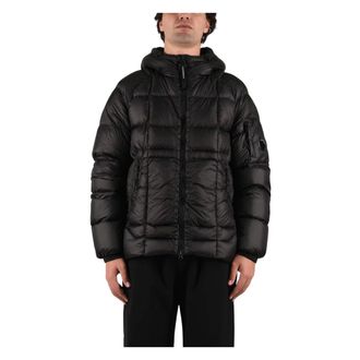 C.P. Company C.p. Company - D.d. Shell Hooded Down Jacket - Heren - Jassen - Zwart - Maat: XL Nylon