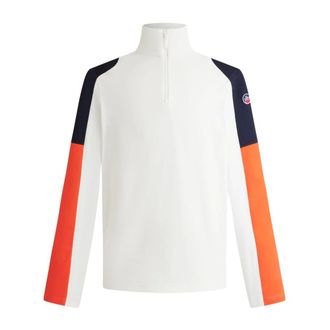 Fusalp Long Sleeve Tops, male, White, Size: XL Pravio Thermal Layer