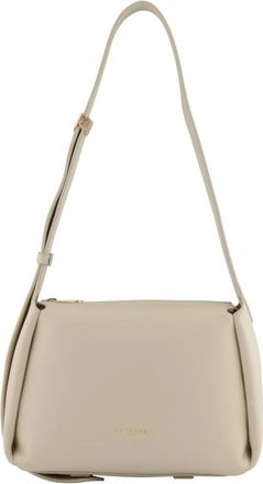 Pourchet S&eacute;vign&eacute; Kleine Crossbodytas - Dames - Schoudertassen - Beige - ONE Size - Leer - Tassen
