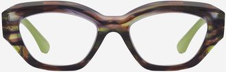Reality Eyewear Christie Reader Glasses in Turtle Sage at Nordstrom, Size +1.50