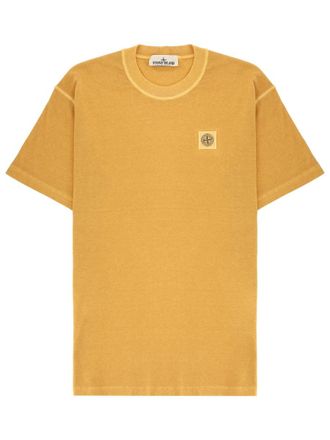Stone Island T Shirt With Logo Patch