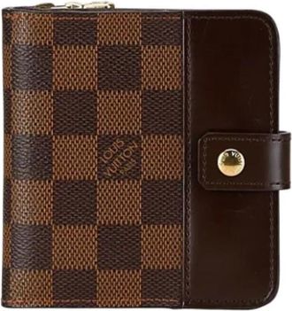 Louis Vuitton Pre-owned Wallets, female, Brown, Size: ONE SIZE Pre-owned Leather wallets