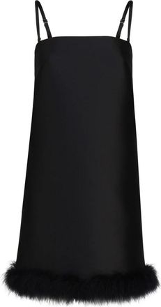 Sportmax Zomerjurk - Dames - Zomerkleedjes - Zwart - M - Katoen - Kleedjes