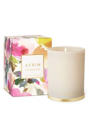 Aerin Monserrate Rose Scented Candle in Cream at Nordstrom