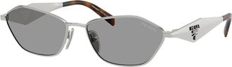 Prada 0PR D50S - unisex - Prada - Sunglasses - Gray - 57 MM - Accessories