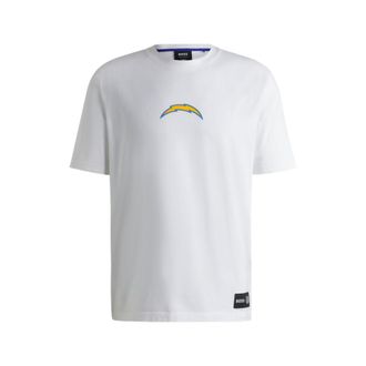 BOSS x NFL stretch-cotton T-shirt with special branding