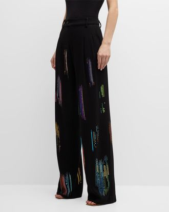 Libertine - Libertine FWB Baggy Trousers with Crystal Detail