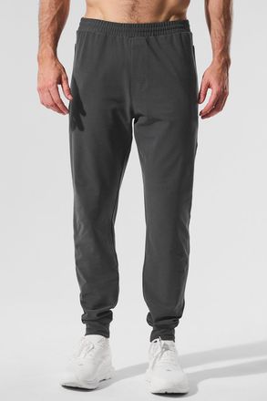 Alo | Conquer Max Performance Jogger Pants in Anthracite Grey, Size: Small