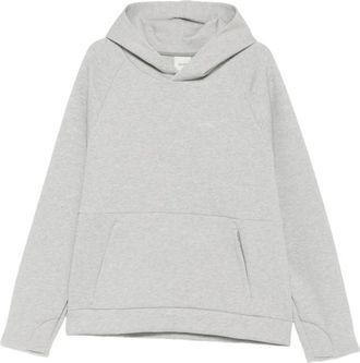 Calvin Klein Performance Double-Knit Hoodie - Heren - Hoodies - Grijs - M - Katoen - Hoodies & sweatvesten