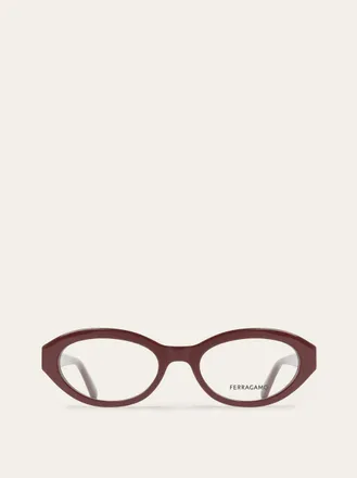 Ferragamo Donna Occhiali da vista Rosso