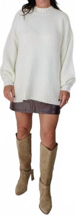 Pistola Denim Womens Carlen Sweater In Ecru