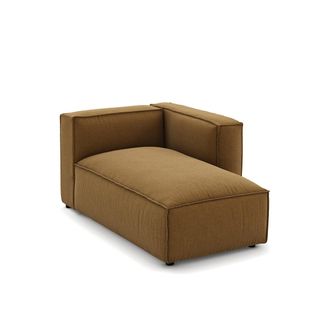 La Redoute Interieurs Modulaire longchair van structuurstof, SEVEN