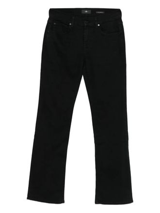 7 For All Mankind bootcut jeans - men - Cotton/Lycra - 29 - BLACK