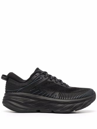 Hoka One One panelled low-top sneakers - Black