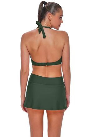 Sunsets Allison Swim Skirt Bottoms in Island Green at Nordstrom, Size X-Large