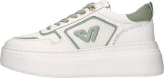 Emanuelle Vee Bice Sneaker - Dames - Sneakers - Wit - 37 EU - Leer - Schoenen