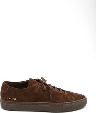 Common Projects Achilles Suede Lace-up Sneakers
