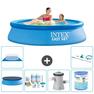 Intex Piscina Easy Set Redonda - 244x61 Cm - 7-piezas S30394