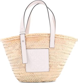 Loewe Basket Tote Raffia Large bucket bag - Beige