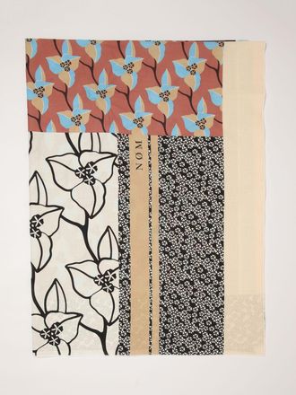 Noisy May Foulard in cotone con stampa floreale all-over