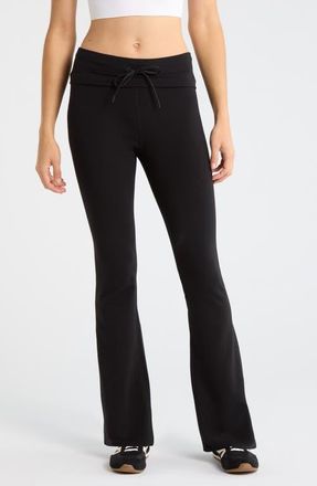Zella Weekend French Terry Pants in Black at Nordstrom, Size X-Small