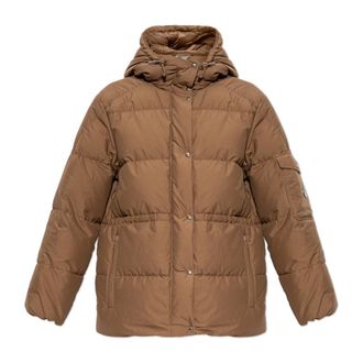 Moncler Himalaya Donsjack - Dames - Jassen - Bruin - Maat: M Katoen