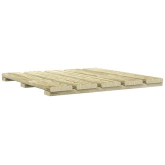 vidaXL Tile De Decking 30 Pcs Verde 50 X 50 Cm Pino Impregnado Verde Vidaxl