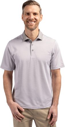 Cutter & Buck Virtue Pique Micro Stripe Mens Short Sleeve Polo