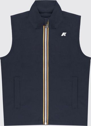 K-Way Gilet in tessuto tecnico con logo K-way