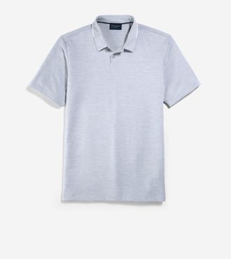 Cole Haan Mens Founders Polo Shirt - Grey Size Medium