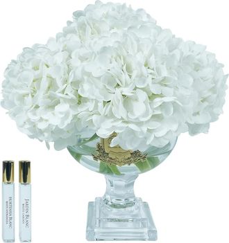 Côte Noire Luxuriöser Raumduft Provence Hydrangea Bouquet - White/Gold