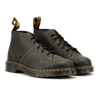 Dr. Martens Church Greasy Leren Zwarte Laarzen