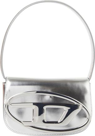 Diesel 1DR Schoudertas - unisex - Schoudertassen - Grijs - ONE Size - Leer - Tassen