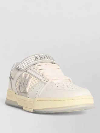 Amiri skyline sneakers rubber sole perforated toe box