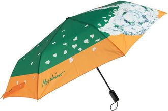 Moschino Paraplu met print - Groen