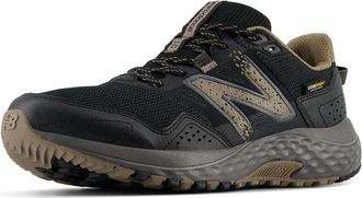 New Balance Mens 410 V8 Trail Running Shoe, Black/Magnet/Mushroom, 8.5 X-Wide