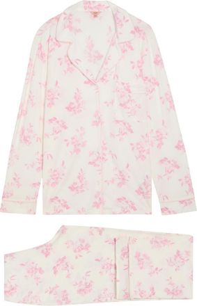 Eberjey Gisele Floral-print Jersey Pyjama set - Pink - S (UK8-10 / S)