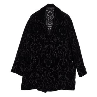 Gucci Camisa de terciopelo devor&eacute; floral - Blouses & Shirts - Mujer - Negro - S