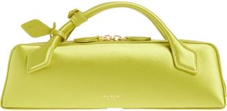 Alaia Le Teckel Silk Handbag in Lime at Nordstrom