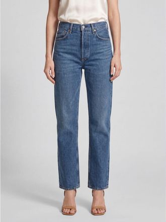 A Gold E Jeans straight in denim di cotone