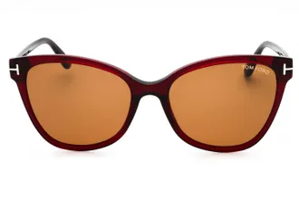 Tom Ford FT0844ANI Cat-Eye Acetate Sunglasses - Burgundy