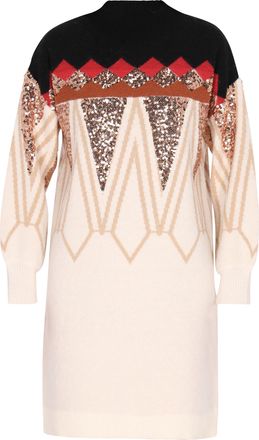 Izia Jurk Dames Rood Veelkleurig